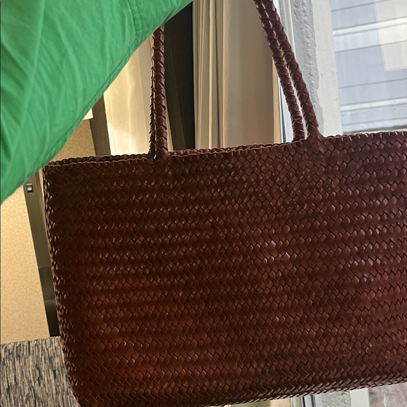 Madewell Handwoven Leather Tote - Picture 4 of 8